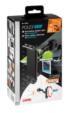 Polex Grip, porta telefono, phablet e tablet per asta poggiatesta