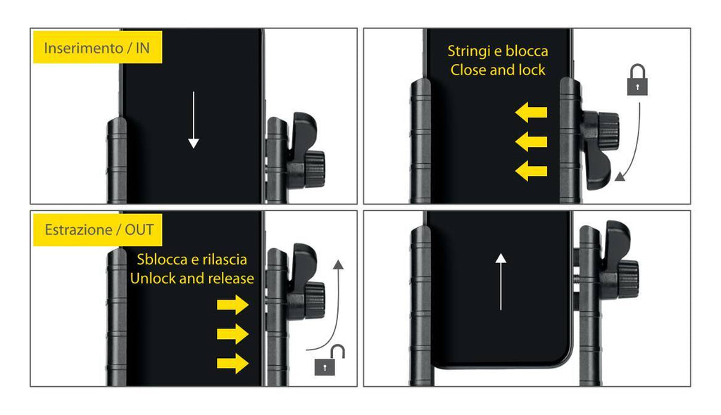 Smart Handlebar Grip, porta telefono per manubrio