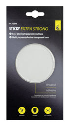 Sticky, base adesiva trasparente multi uso.