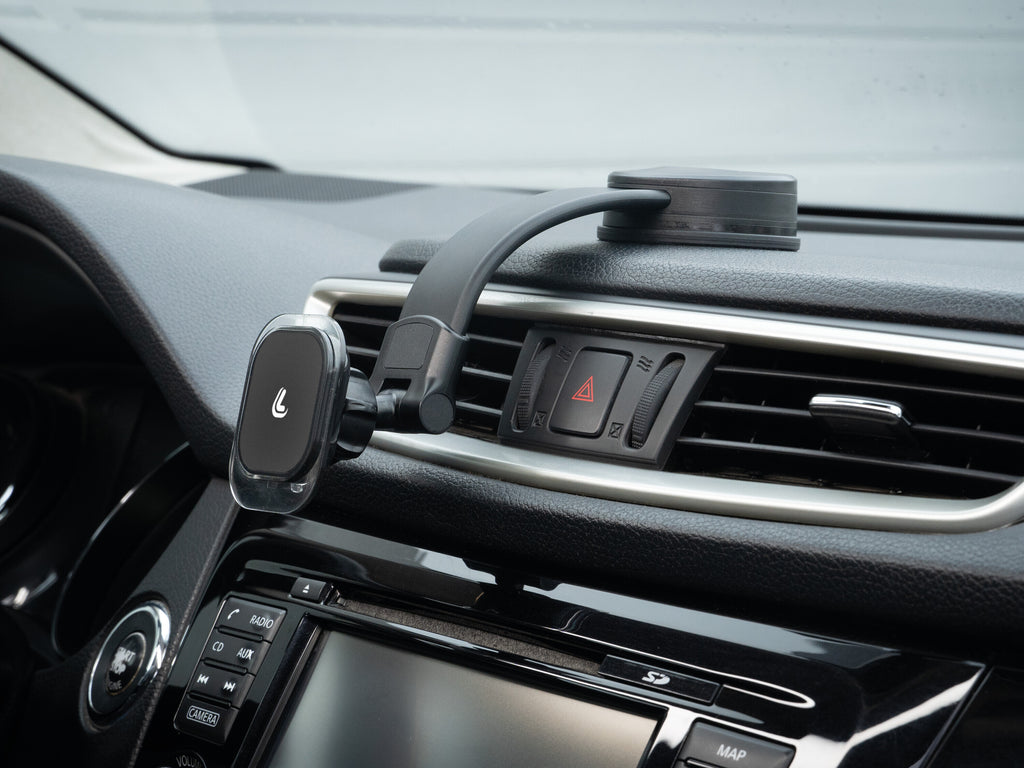 Magneto Flex, porta telefono magnetico con ventosa adesiva a basso profilo