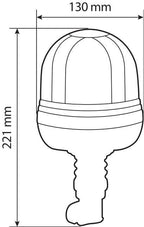 RL-10, luce di segnalazione a Led, 12/24V