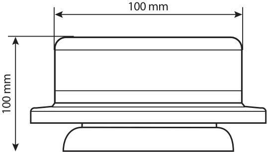 RL-12, luce di segnalazione a Led, 12/24V