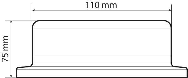 RL-14, luce di segnalazione a Led, 12/24V