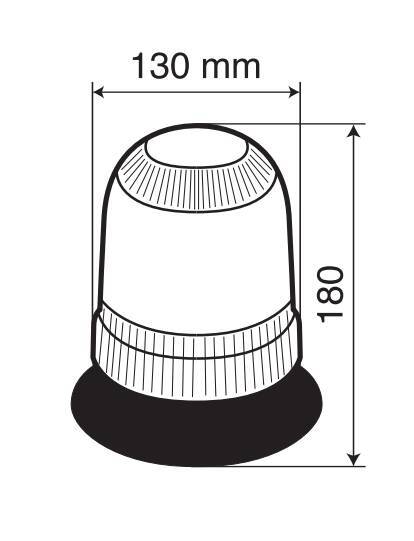 RH-5, luce di segnalazione alogena, 24V