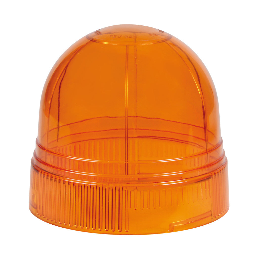 Calotta ricambio per luce di segnalazione art. 72997 / 72998 / 73007 - Ø 127 mm - Arancio
