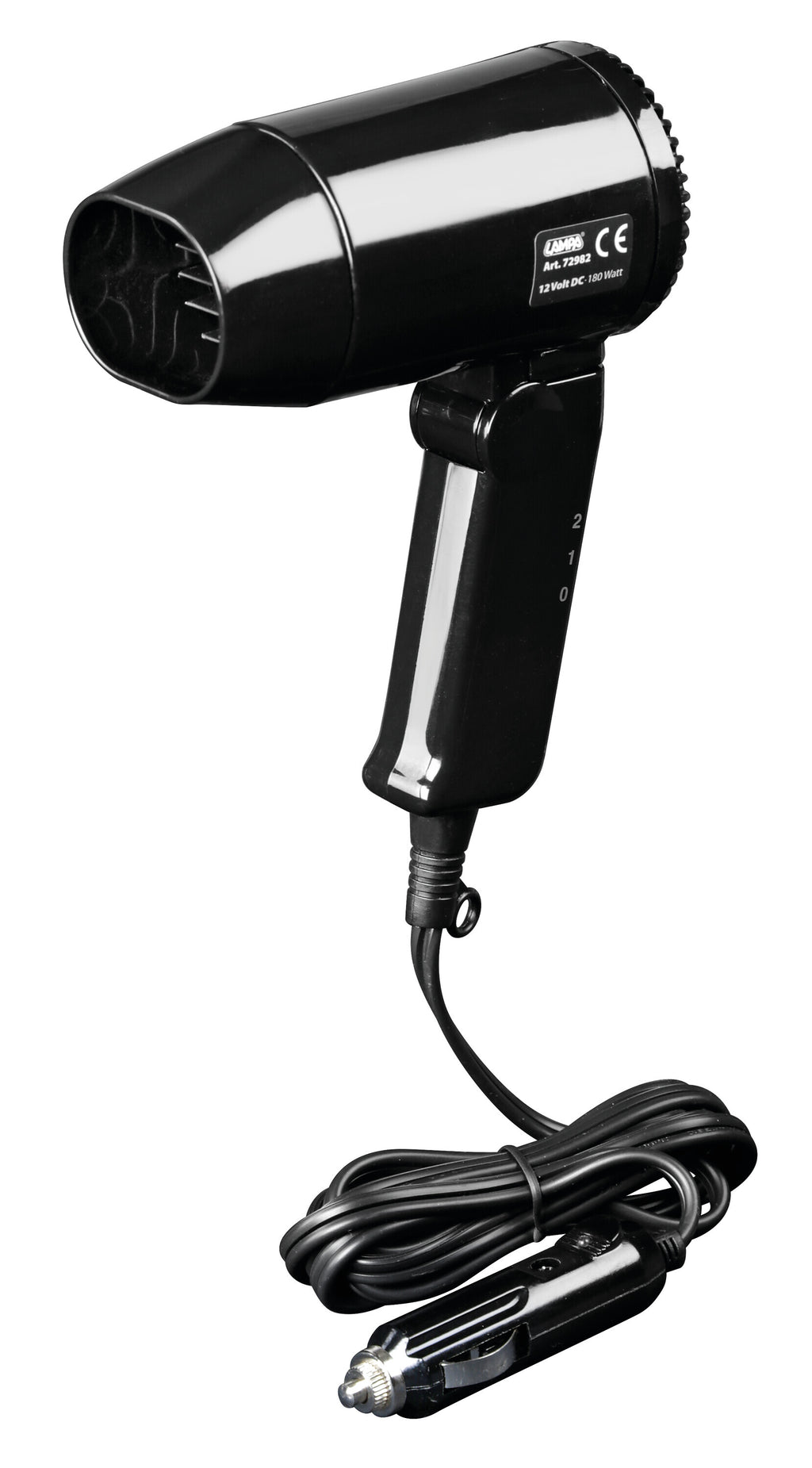 Hot-Air, phon asciugacapelli e sbrinatore 12V, 180W