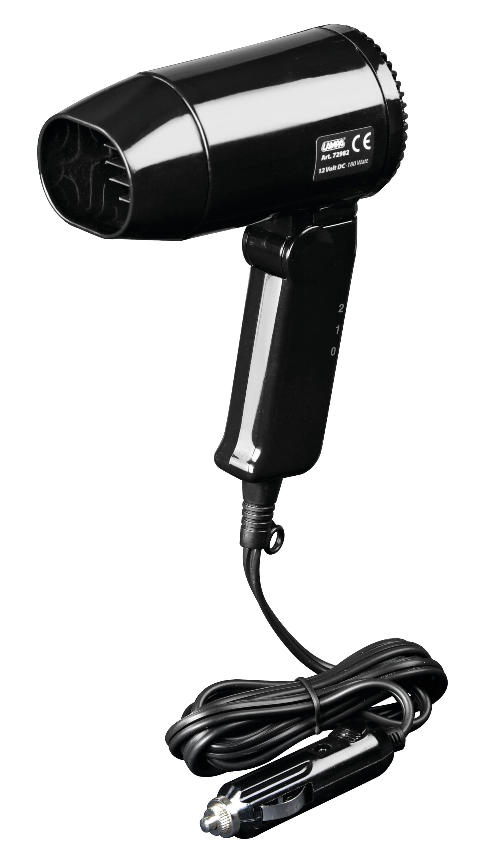 Hot-Air, phon asciugacapelli e sbrinatore 12V, 180W