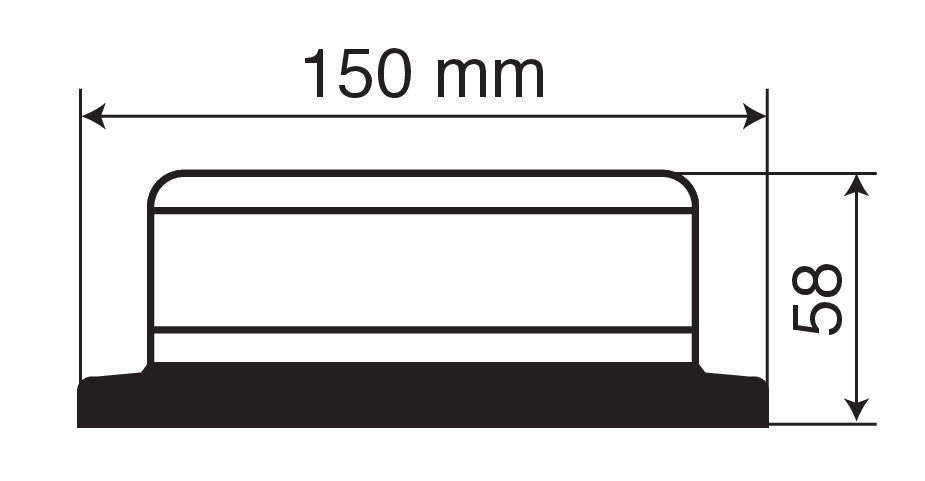 RL-6, luce di segnalazione a led, 12/24V