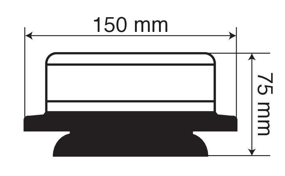 RL-7, luce di segnalazione a led, 12/24V