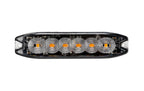 Luce di segnalazione multifunzione a 6 Led, 9/32V - Arancio