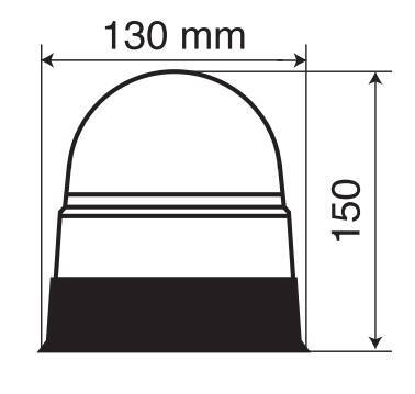RL-5, luce di segnalazione a Led, 12/24V