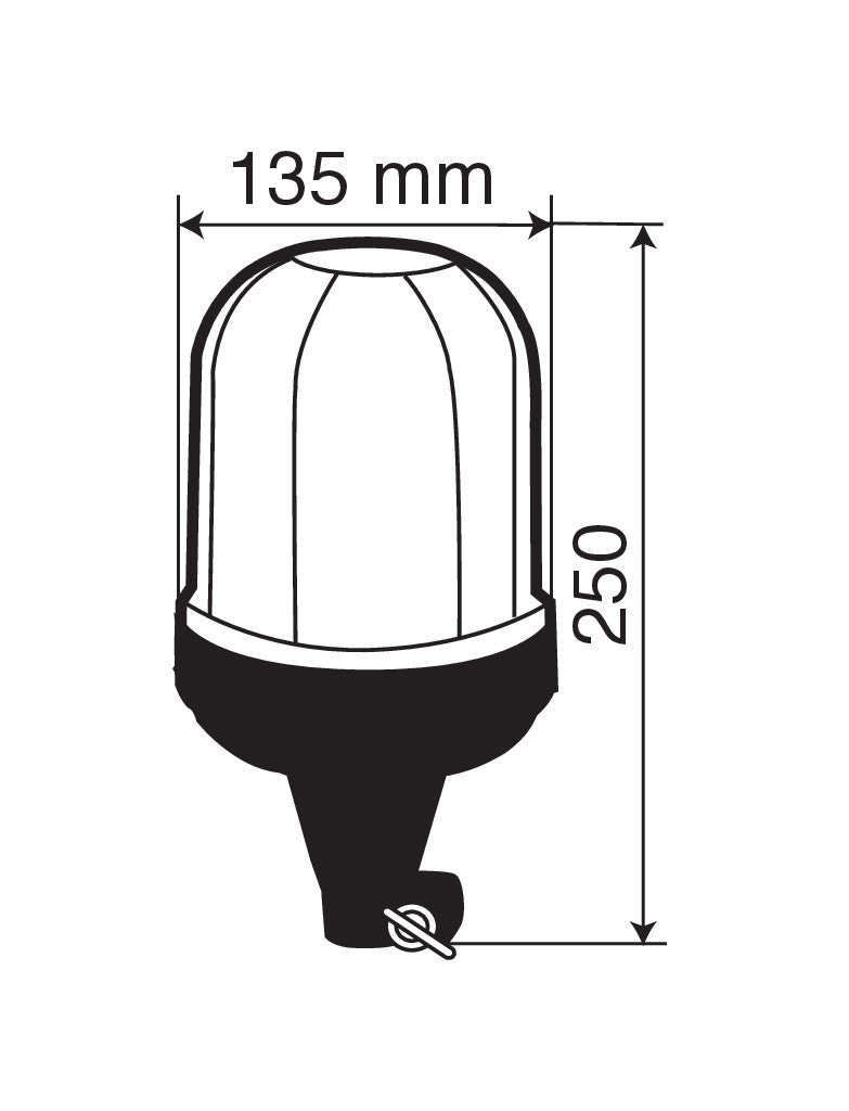 RL-2, luce di segnalazione a Led, 12/24V