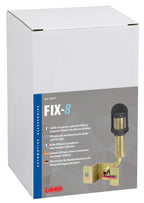 Fix-8, Staffa con perno e spinotto DIN per luce di segnalazione, attacco tubolare