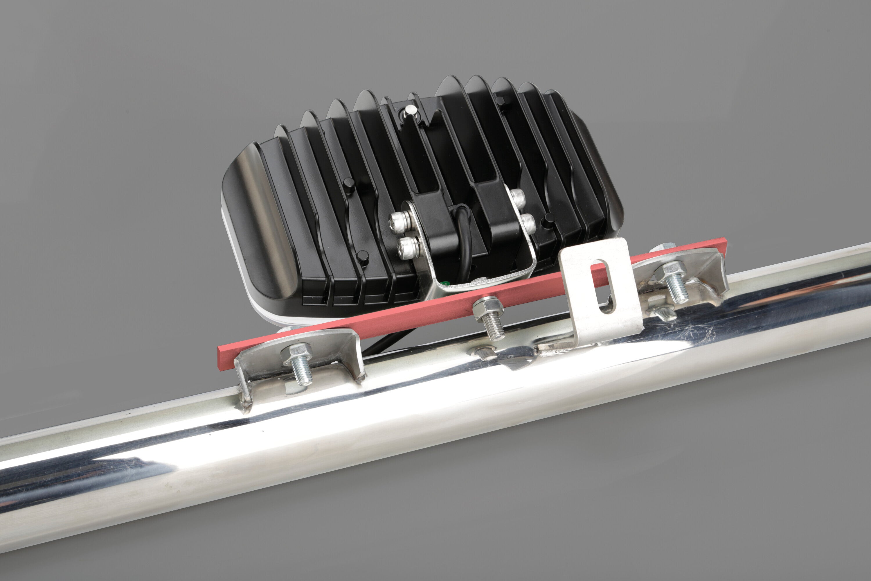 S4, staffa portafari in acciaio inox - 260x30 mm