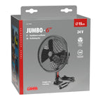 Jumbo ventilatore oscillante Ø 6” - 24V