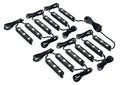 Hyper-Led Set 12x3, strisce decorative a led - 12V - Rosso