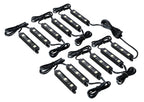 Hyper-Led Set 12x3, strisce decorative a led - 12V - Rosso