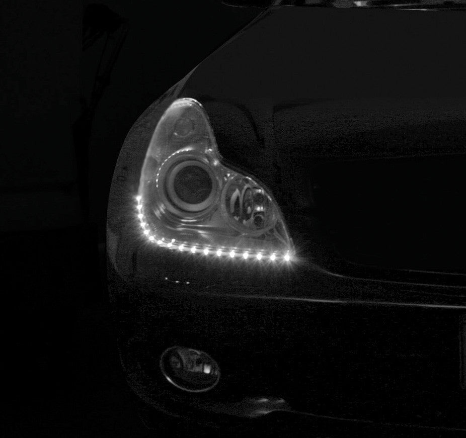 Flex Strip, 12V - 21 Led - 2x50 cm - Bianco