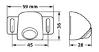 Proiettore multi-uso a led multipli - 12/30V