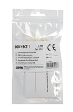 Connect-1, Connettori per strisce a Led RGB, set 3 pz