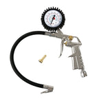 Pistola gonfiaggio pneumatici con manometro 270° - max 15 bar / 220 psi