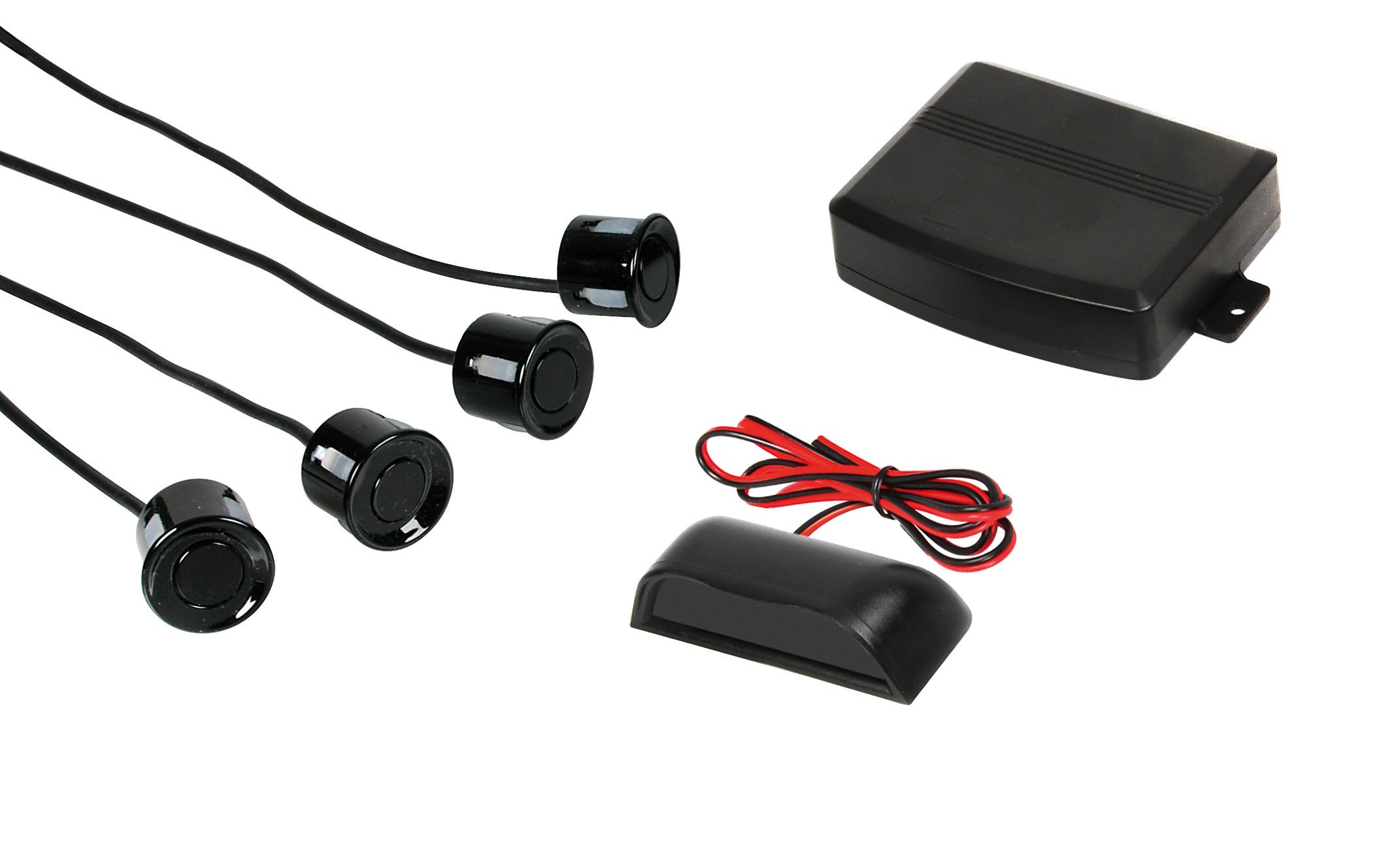 Setay W4, kit 4 sensori parcheggio con display wireless, 12V