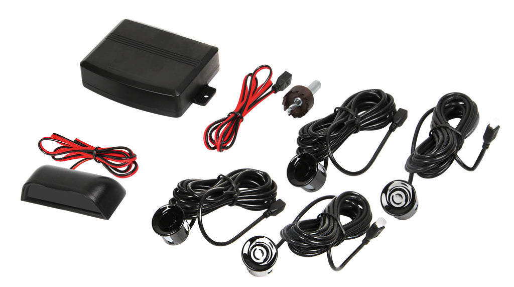 Setay W4, kit 4 sensori parcheggio con display wireless, 12V