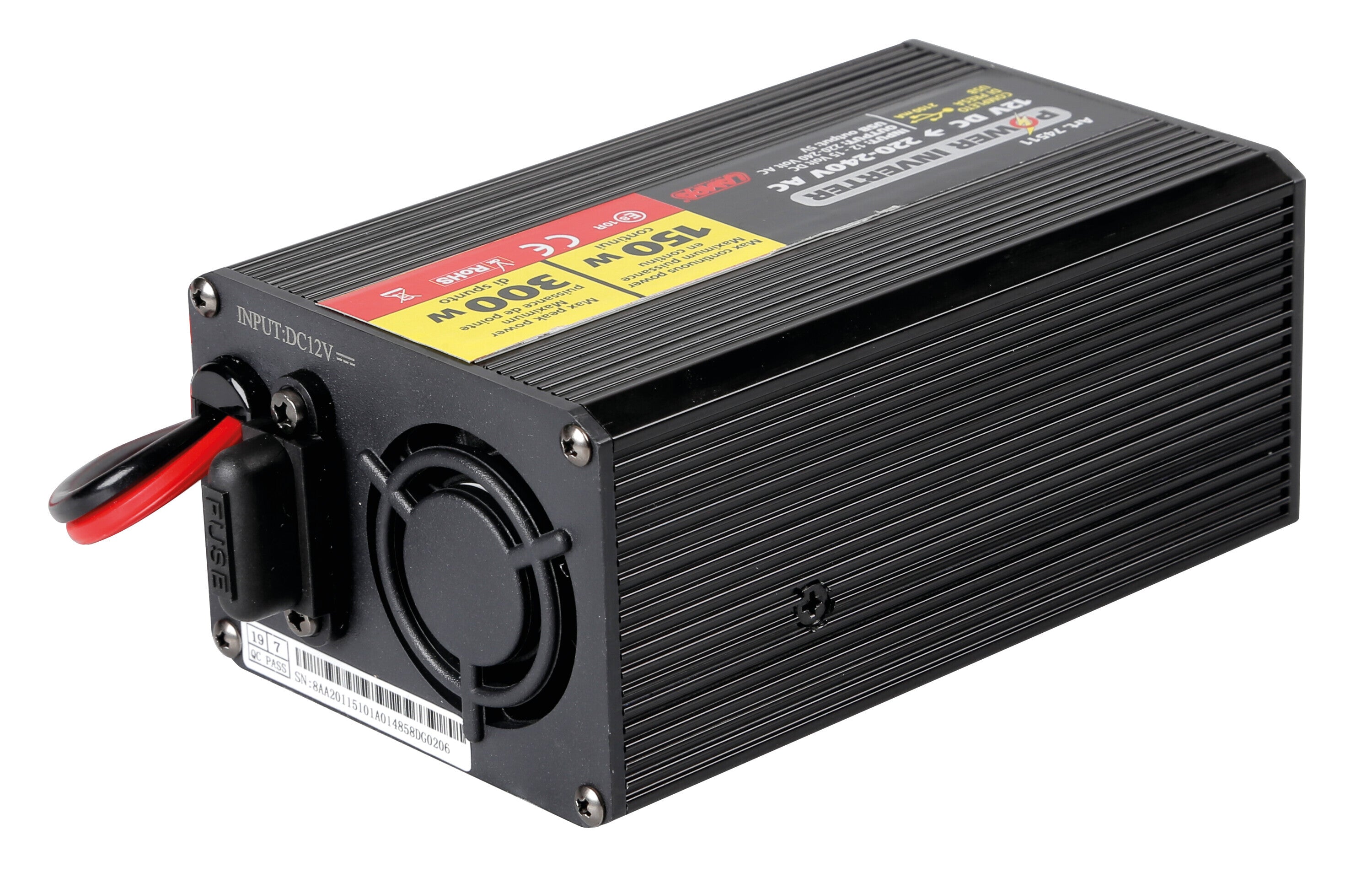 Power Inverter 150, trasformatore 12V > 220V