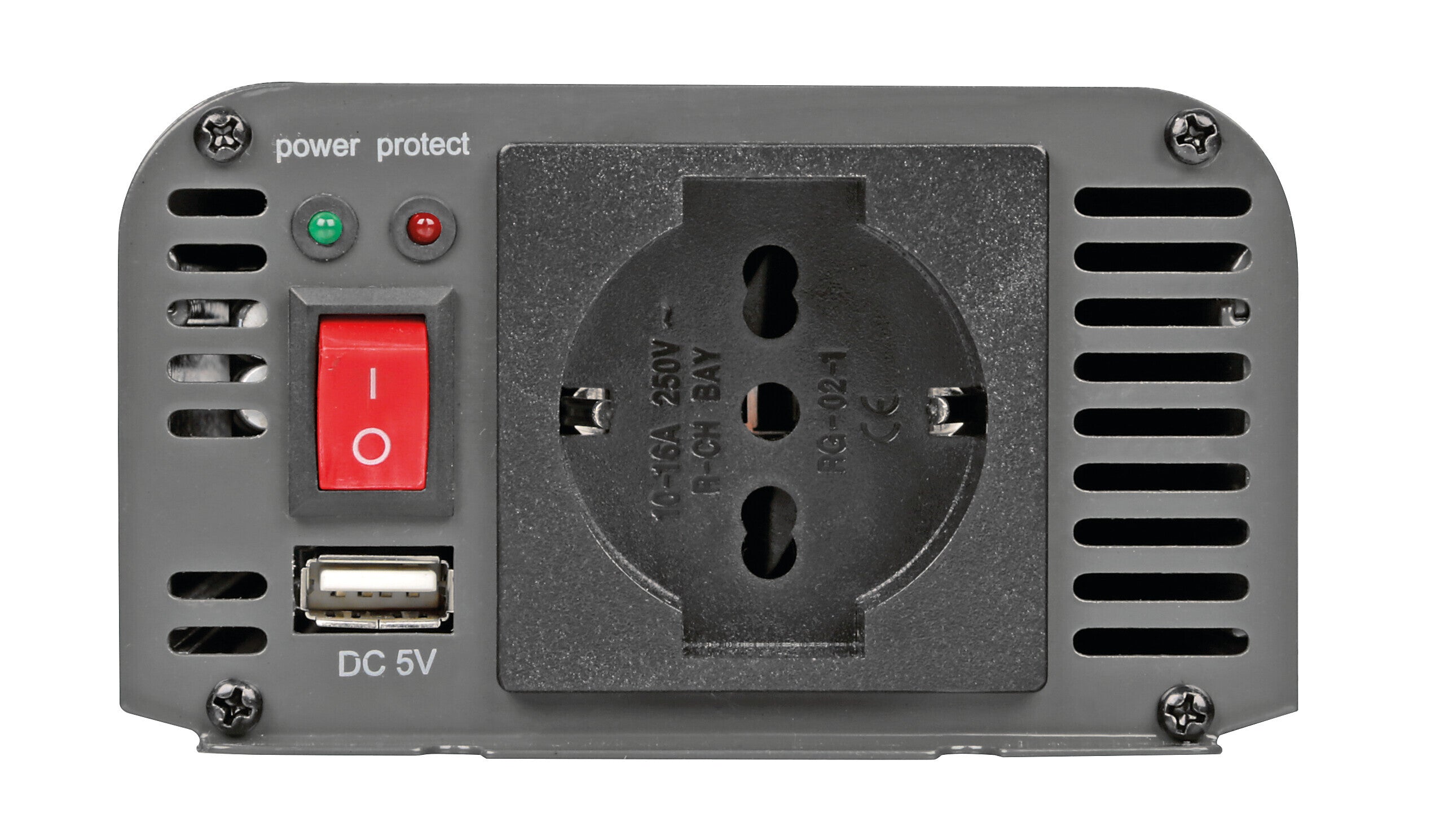 Power Inverter PSW600, trasformatore a onda sinusoidale pura 12V > 230V