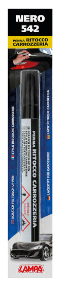 Penna ritocco carrozzeria - Nero - 542