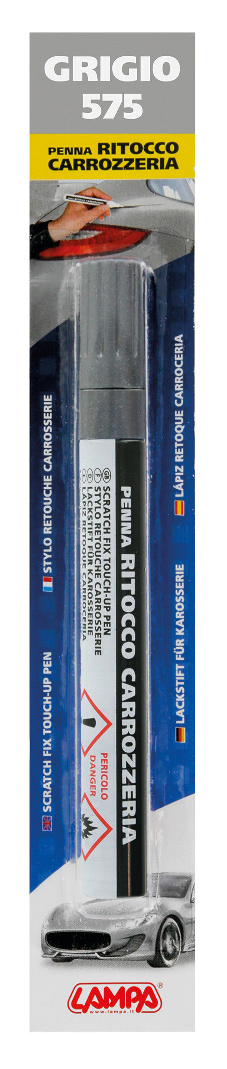 Penna ritocco carrozzeria - Grigio - 575