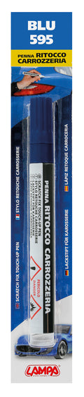 Penna ritocco carrozzeria - Blu - 595