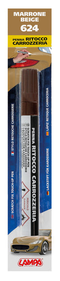 Penna ritocco carrozzeria - Marrone - 624
