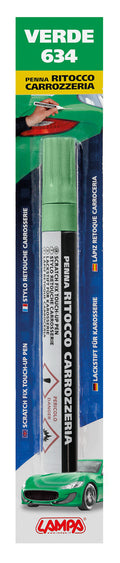 Penna ritocco carrozzeria - Verde - 634