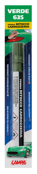 Penna ritocco carrozzeria - Verde - 635