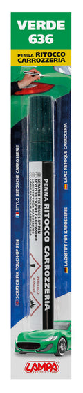 Penna ritocco carrozzeria - Verde - 636