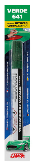 Penna ritocco carrozzeria - Verde - 641