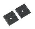 Clips Pressotex, foro centrale, set 2 pz - 35x35 mm