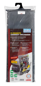 Premium, organizer per bracciolo camion, 11 tasche