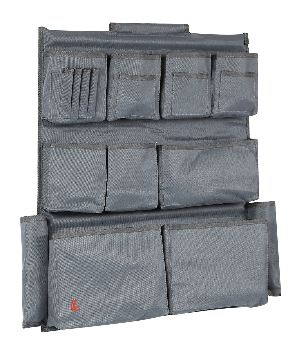 Premium, organizer per bracciolo camion, 11 tasche