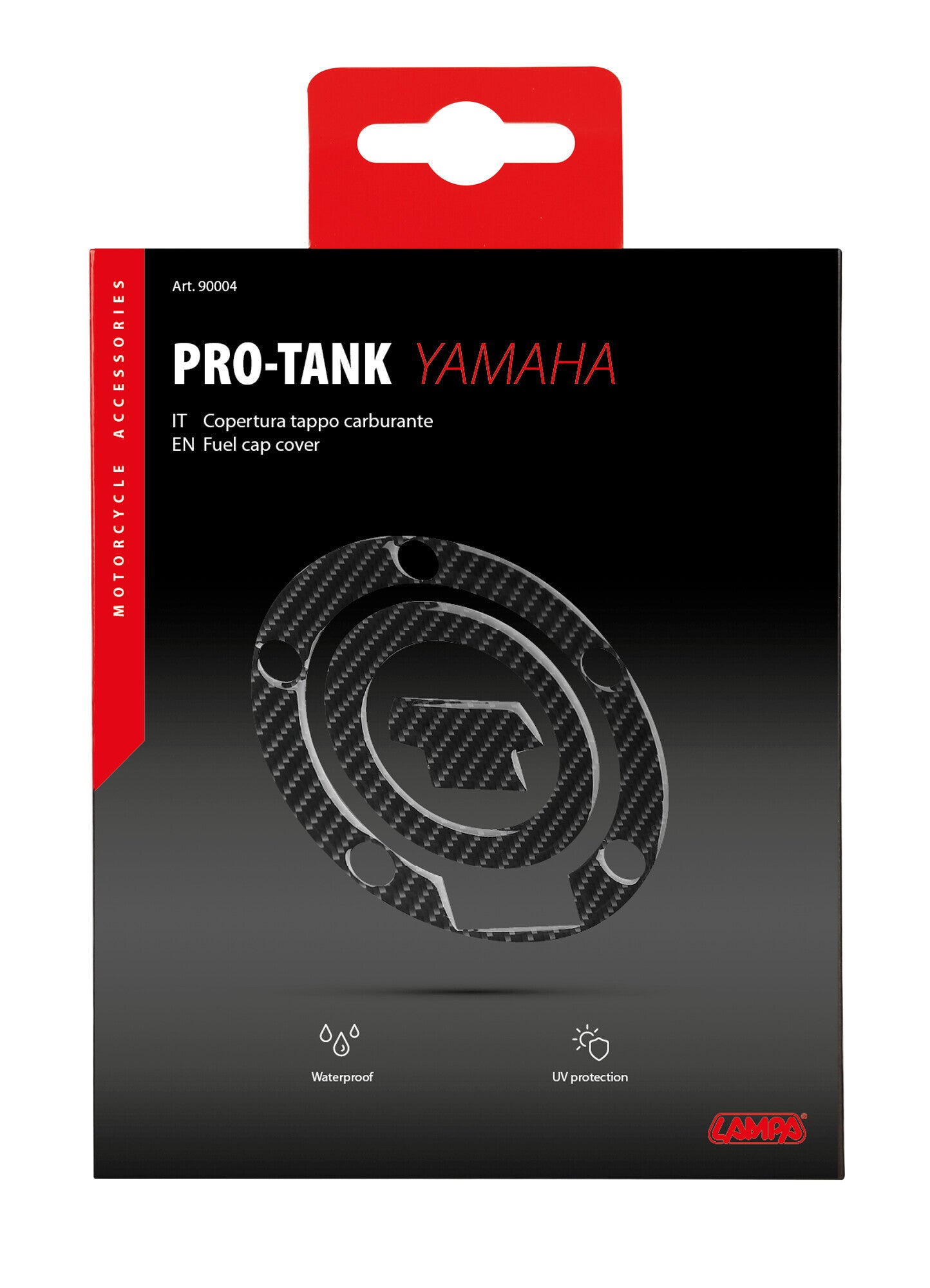 Copertura tappo carburante - Carbon - compatibile per - Yamaha (5 fori)
