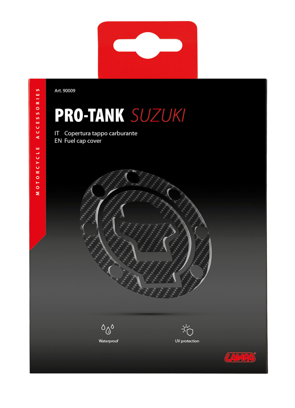 Copertura tappo carburante - Carbon - compatibile per - Suzuki (7 fori)
