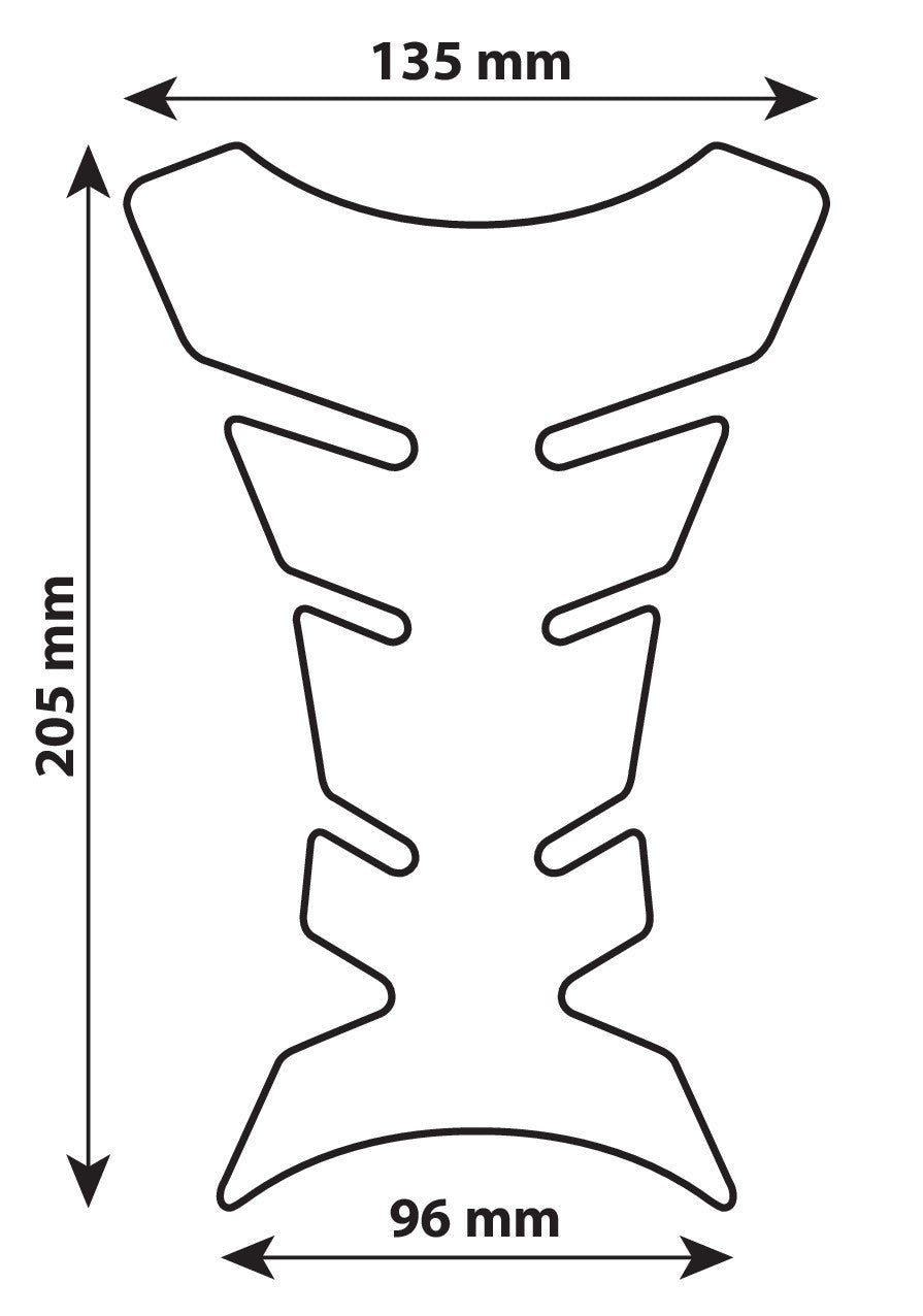 Pro-Tank X1, protezione adesiva per serbatoio - Carbon