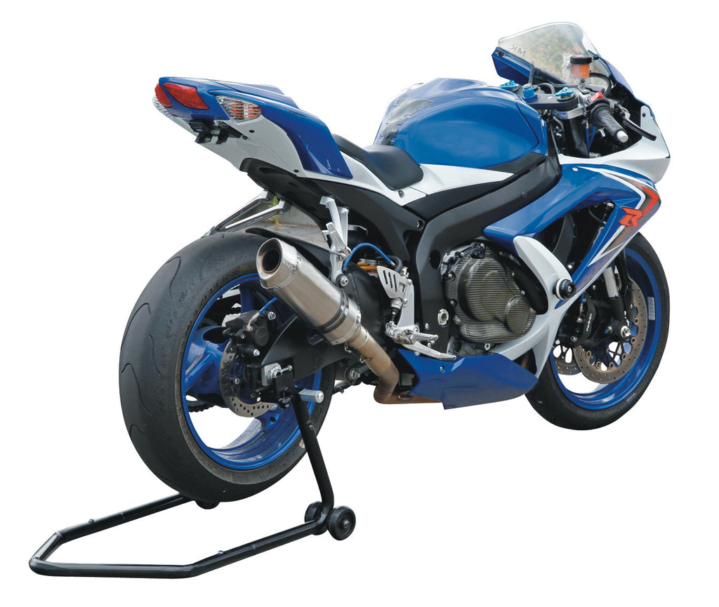 Cavalletto scomponibile sollevamento moto posteriore