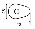 Adattatori per indicatori di direzione - compatibile per - Yamaha