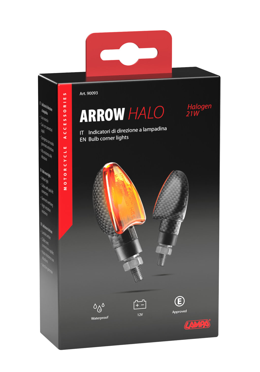 Arrow Halo, indicatori direzione - 21W - Carbon