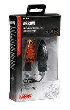 Arrow, indicatori direzione - 12V LED - Carbon