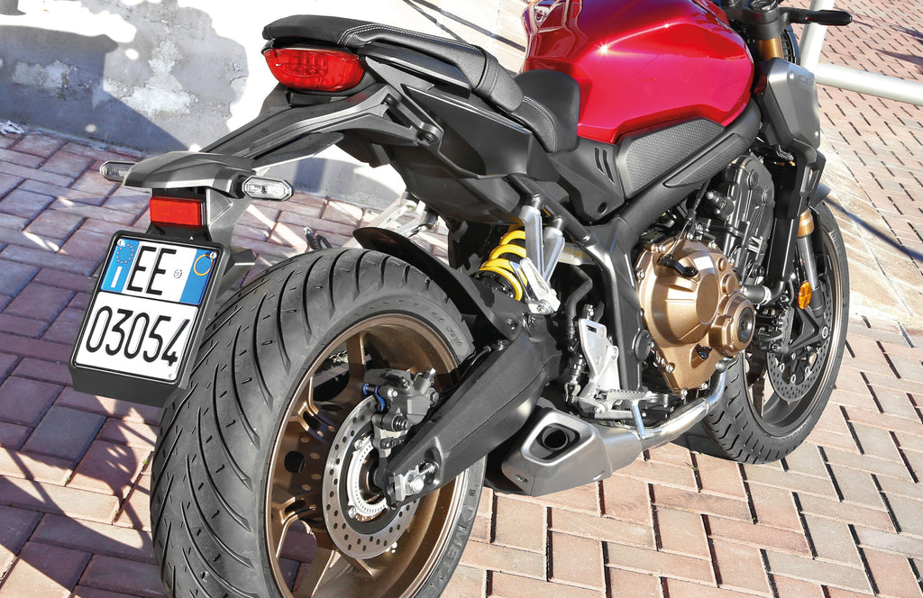 Portatarga universale moto