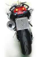 Porta targa in acciaio inox - Cromo