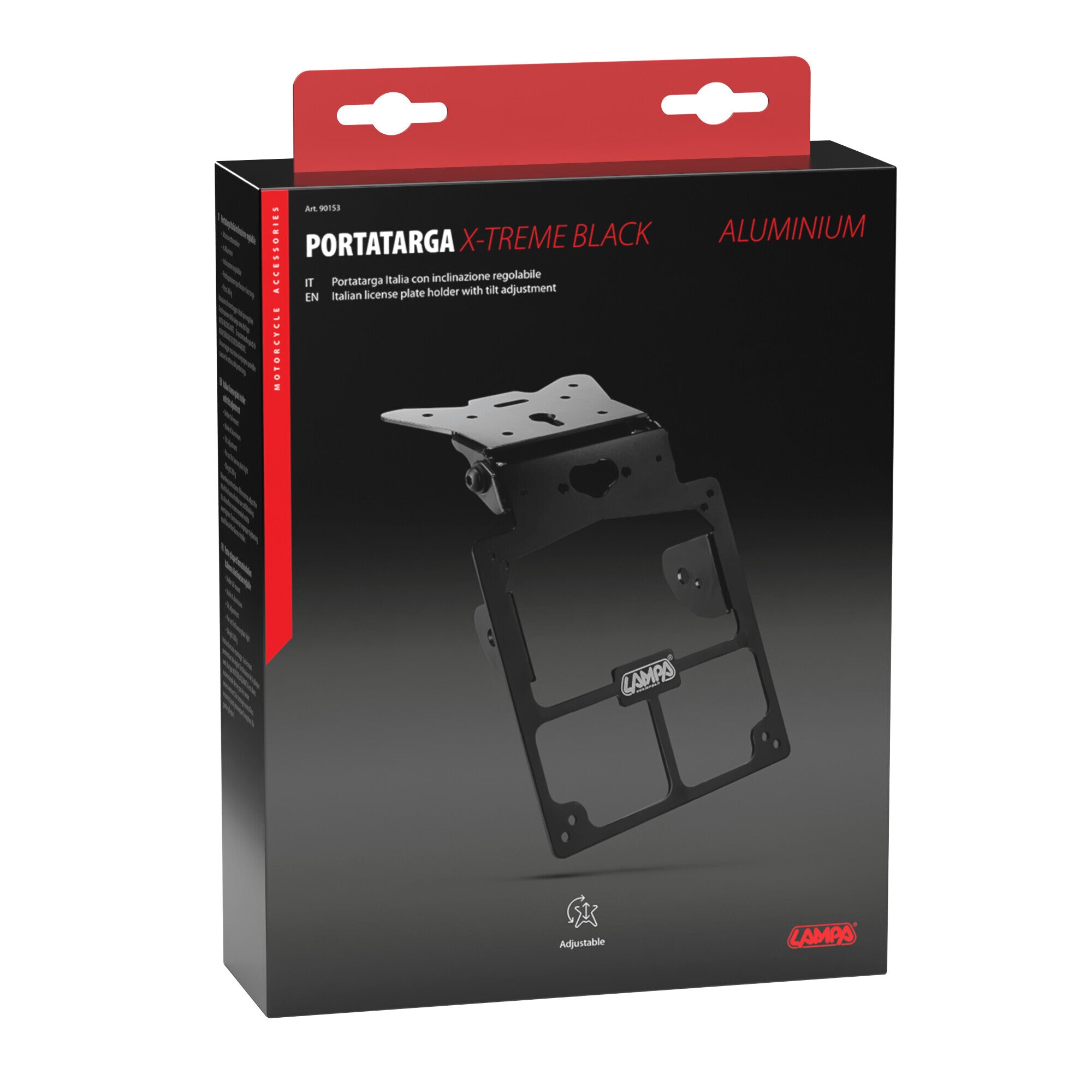 Xtreme, portatarga universale - Nero